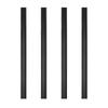 2/4 Pieces SEAMETAL Rubber Side Window Wiper for Windows Rain/Snow Scraper Waterproof Sealing Strip Window for Car Gap Filler