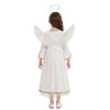 Halloween White Angel Cosplay Dance Dress Kids Dress Greek Muse Costume Angel with Wings