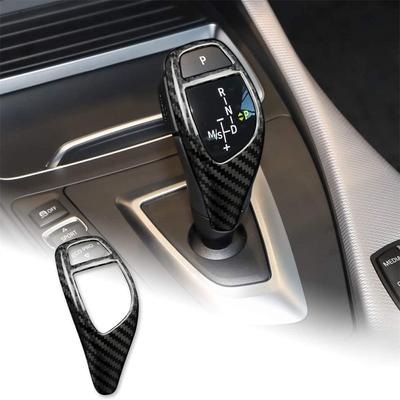 Interieurversiering van koolstofvezel voor versnellingspookknop voor BMW F20 F21 F30 F32 F06 F12
