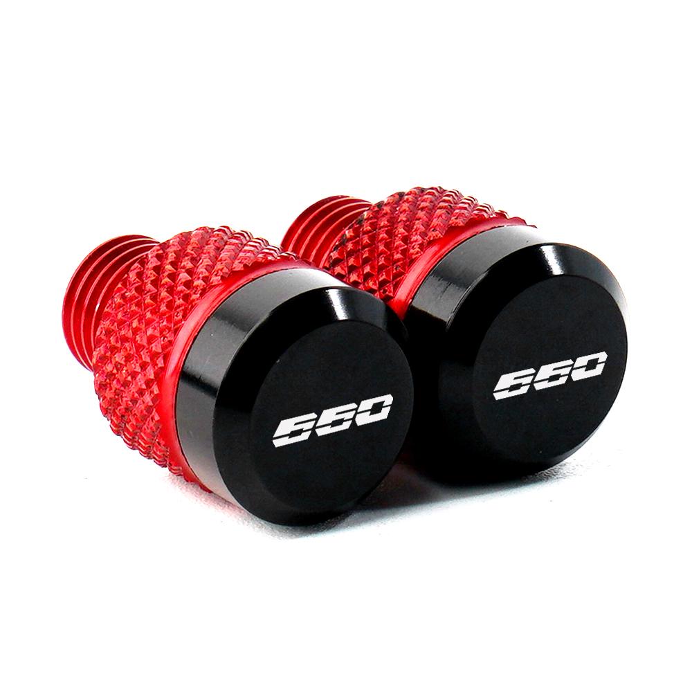 Motorrad M10 * 1,25 CNC Aluminium Spiegel Loch Stecker Schrauben Bolzen Für Triumph Trident 660 Trident660 2022