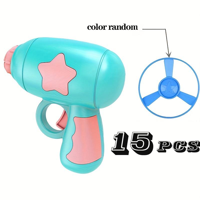 1 Set Giocattolo per Gatti Interattivo Gioco per Animali Domestici Allenamento Lanciatore 15 Pezzi Dischi Volanti con Leggero Suono Giocattolo per Gatti Cuccioli Accessori per Gatti