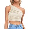 Lente en Zomer Nieuwe Mode Hete Verkoop Persoonlijkheid Hottie Strak Schuine Kraag Off-shoulder Dames