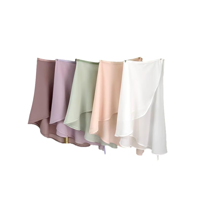 [Pro Dance] ProDance Variation Semi-Long Skirt Ribbon Ballet Skirt Ballet Front length 35cm, back length 53cm
