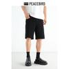 PEACEBIRD MEN Men's Cooling Ice Cotton Straight Denim Shorts