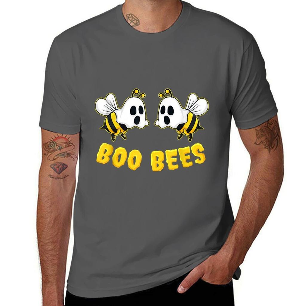 Boo Bees Krankenpfleger Paar Halloween T-Shirt Schweißabweisendes Trainings-Top