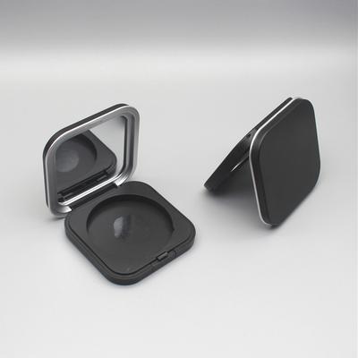Empty Powder Box Blusher Case Replacement Portable Container With Magnetic With Mirror Eye Shadow Case Cosmetic Makeup Case