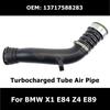 13717588283 Car Accessories Intake Hose Inlet Air Guide Turbocharged Tube Air Pipe For BMW X1 E84 Z4 E89