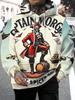 Fashion Hooded Sweatshirt, Casual Sport Hoodie with Captain for MORGAN Original Spiced Rum Advertisement Graphic, Front Pocket - Stretch Blend,