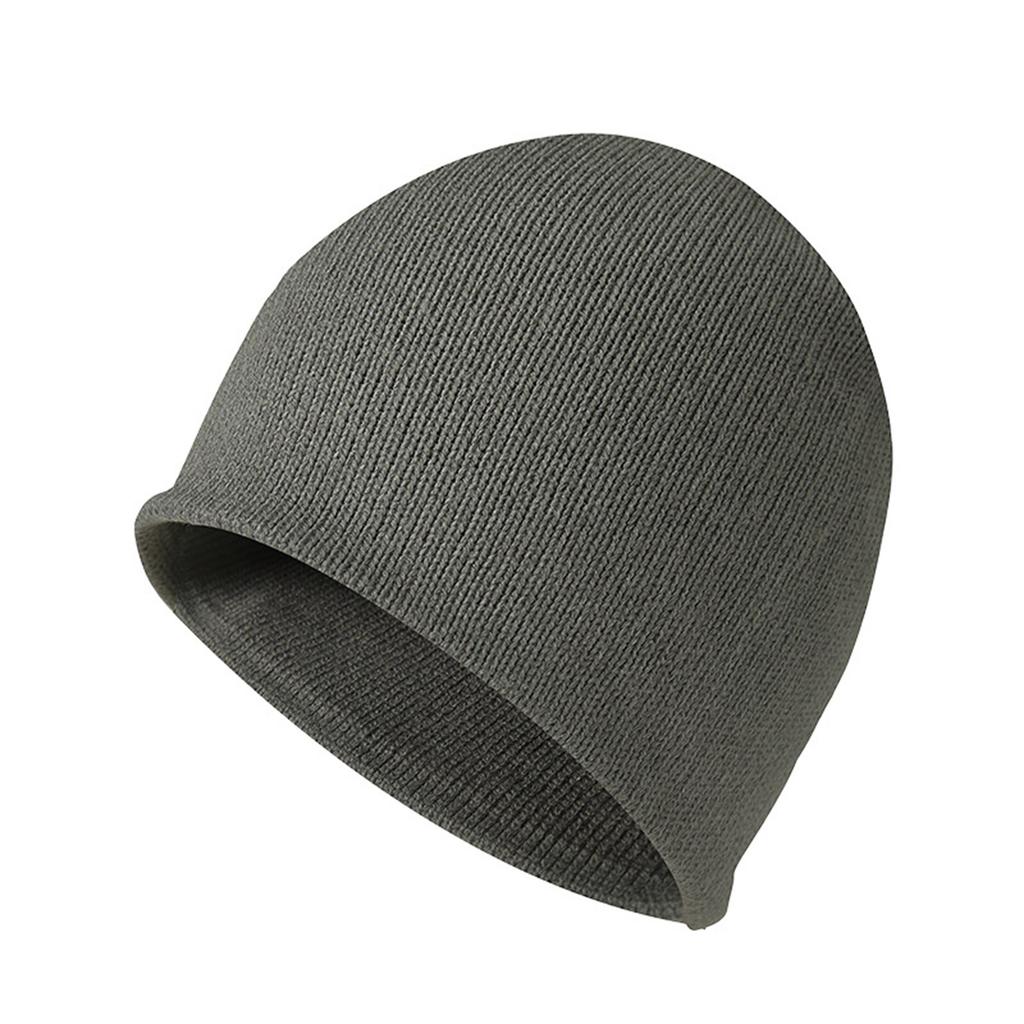 Reflective Knitted Hat for Men Women Winter Sport Unisex Cuffed Warm Winter Hat Windproof Cycling Hat for Skiing Cycling