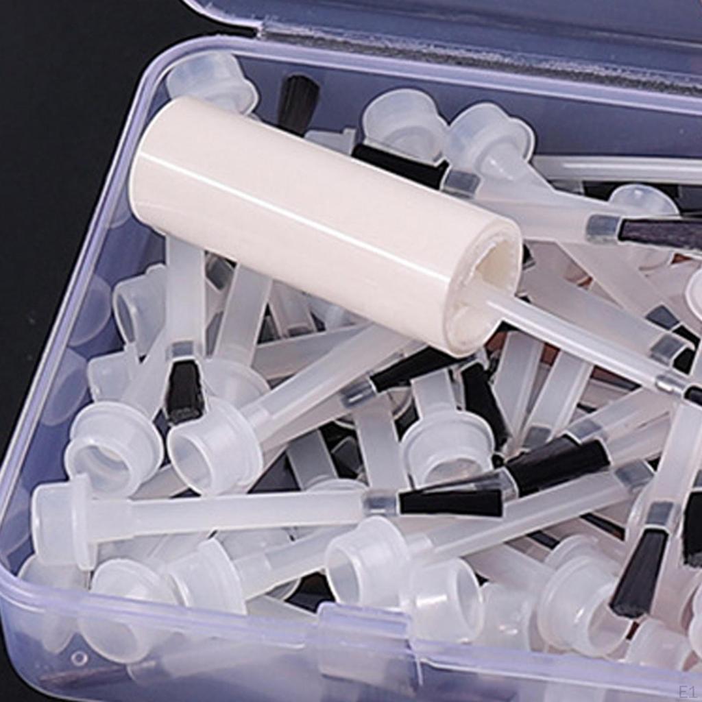 50x Nail Polish Brush Dipping Powder Liquid for Salon Home Easily To Use Improve Your Work