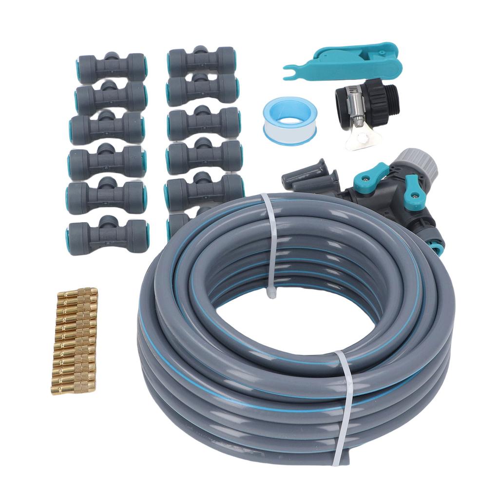 Garden Watering System 10m Automatic Drip Irrigation Kits Patio Lawn Equipment Set with Hose