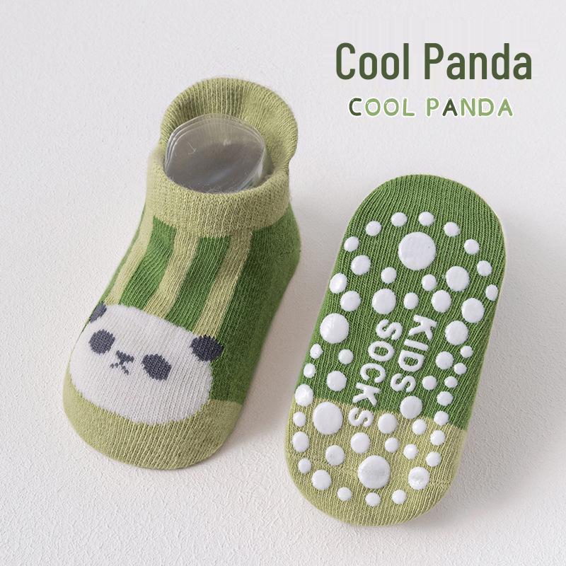 Cartoon Baby Non-slip Lion Trampoline Socks - Infant & Child Sizes
