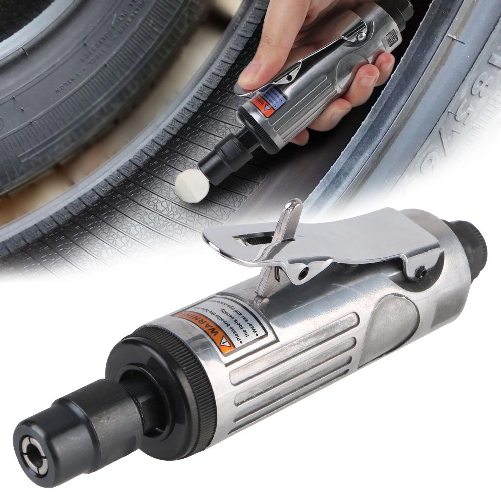 Air Die Grinder 16Pcs Air Grinder Mill Engraving Tool Grinding Polishing Machine Kit 1/8" Auto Accessories 1/4" Pneumatic Die Grinder