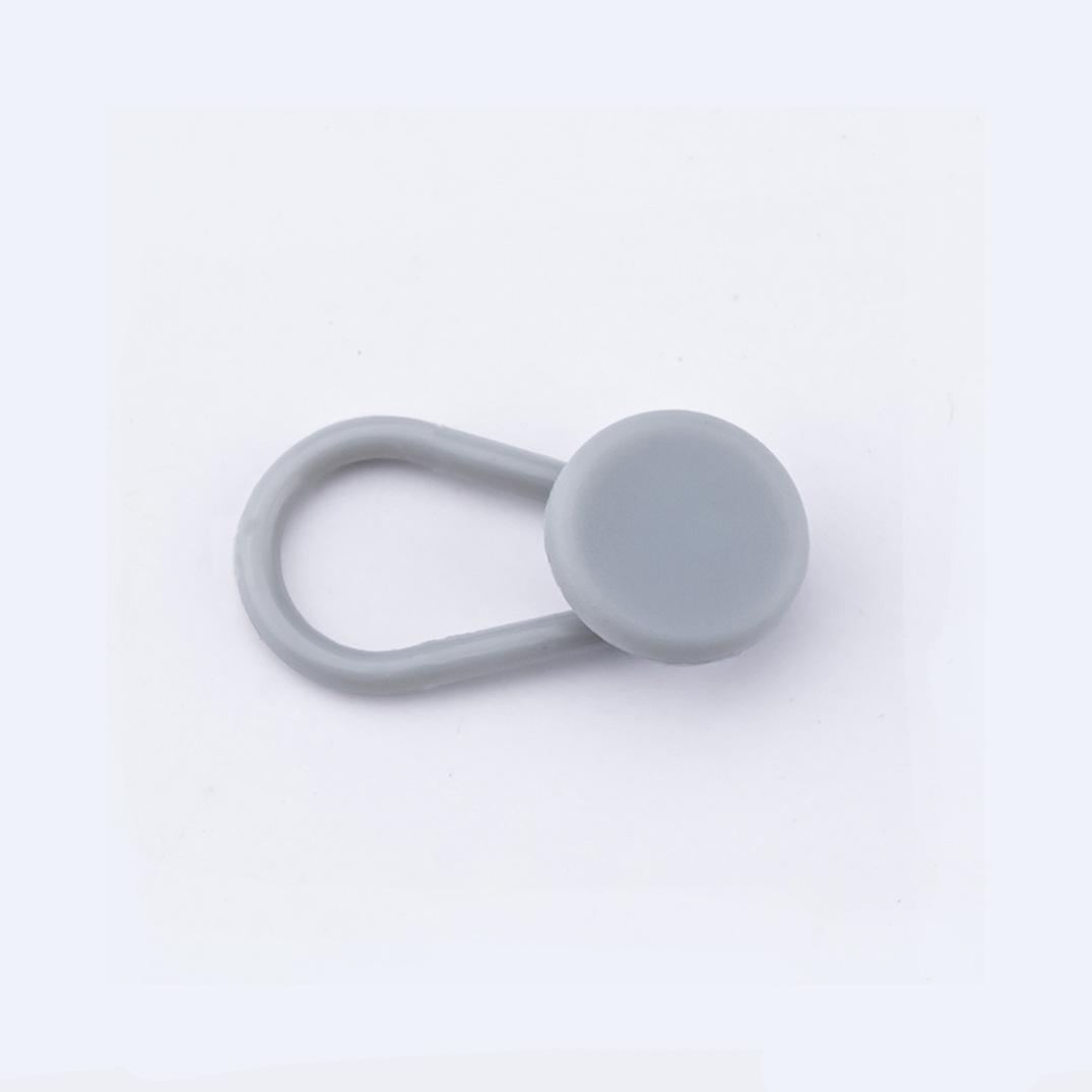 

15 мм/18 мм удлинители брюк пуговицы гибкие удлинители талии для черных джинсов брюки для беременных брюки юбка удлинение резиновая пуговица 15mm серый