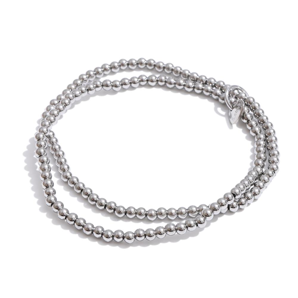 Yhpup Handmade Beads Jewelry Stainless Steel Elasticity Bracelet Bangle Ring Waterproof Fashion Summer Popular Jewelry Wholesale
