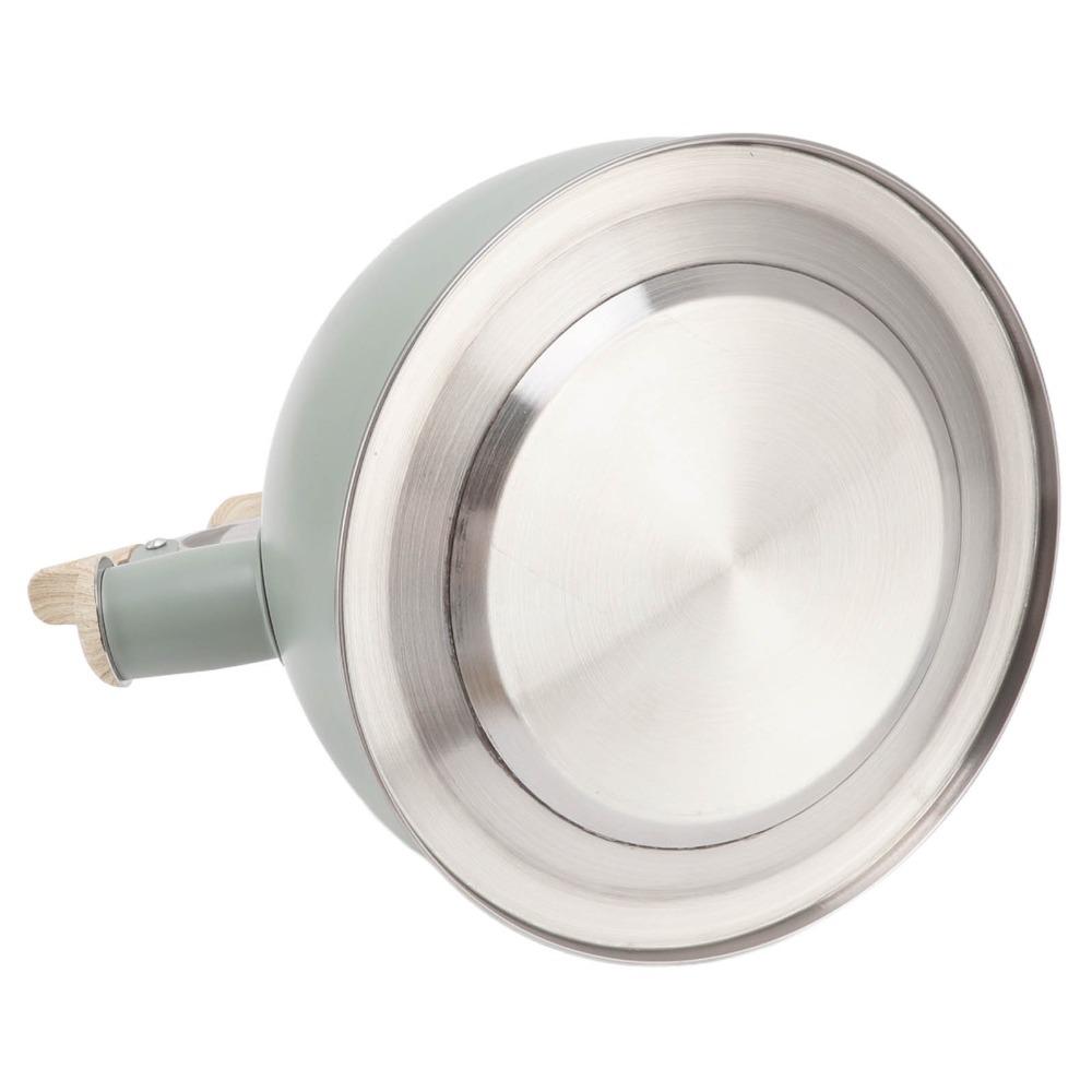 Свистящий чайник 3 л Светло-зеленый Чайник с плоским дном Свистящий чайник для чая Для домашнего использования