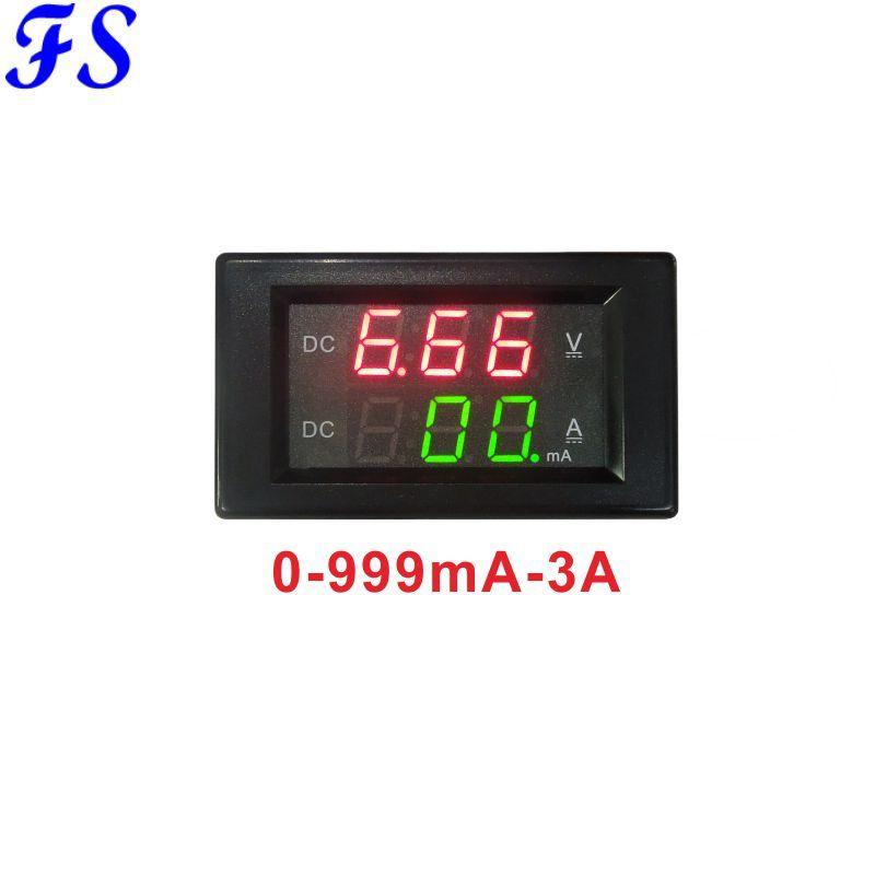 YB4835VA Digital Voltmeter Ammeter DC 0-100V 300V 600V Panel Amp Volt Voltage Current Meter 10A 20A 50A 100A 200A 300A 500A