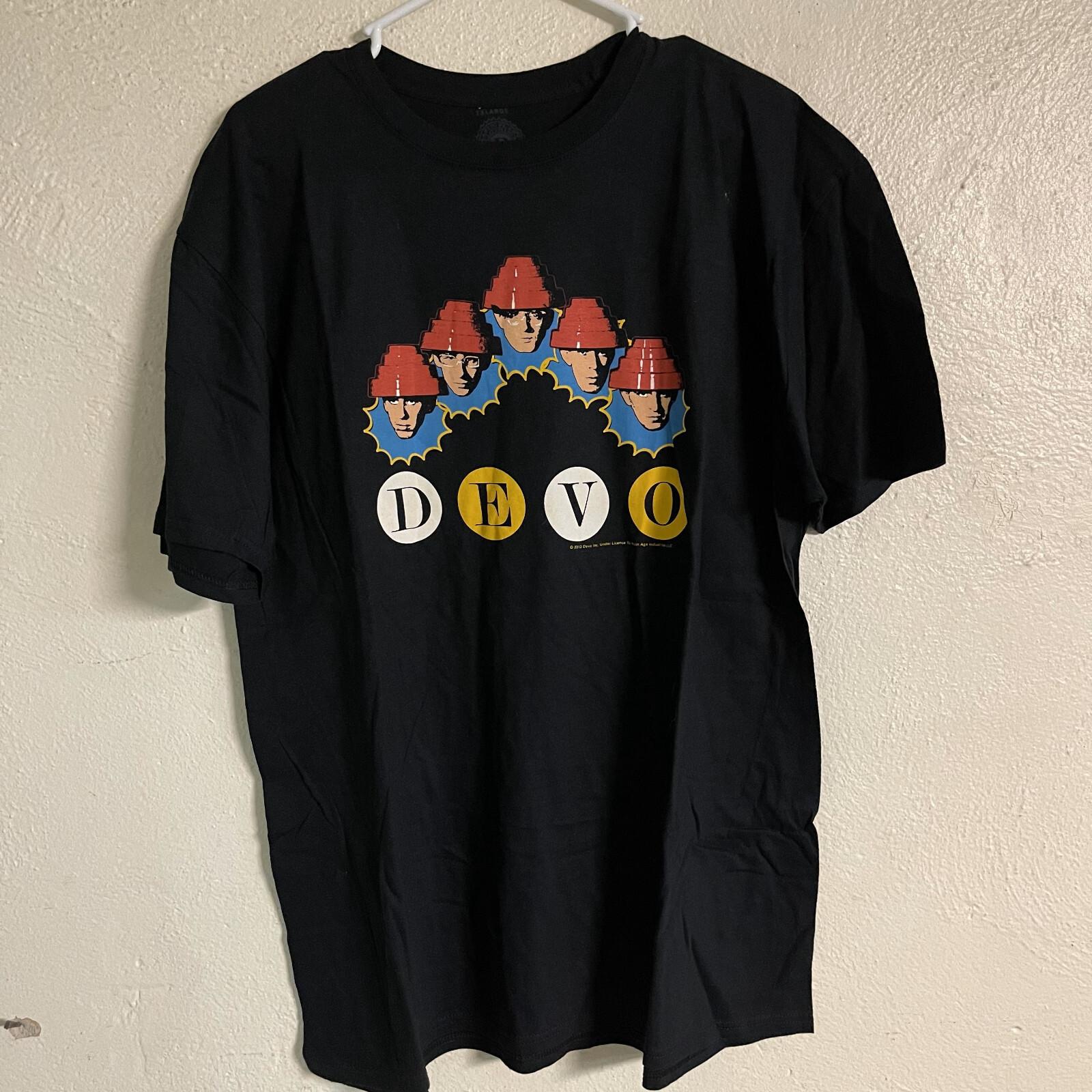 Band T-Shirt - DEVO - Black - Small S
