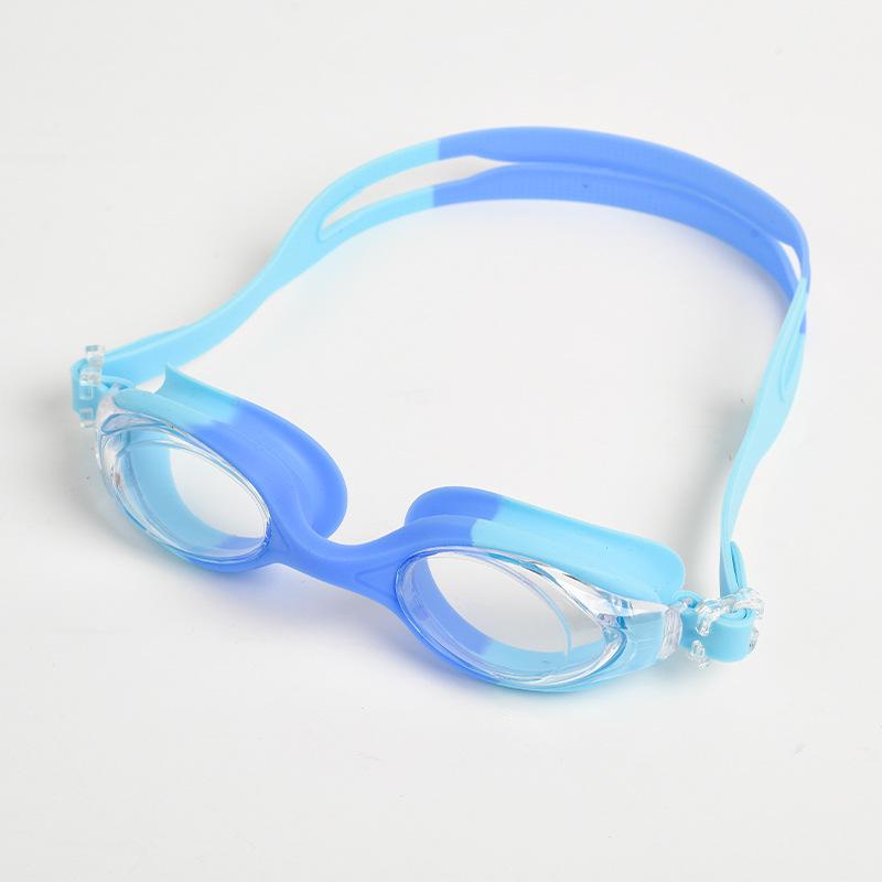 Kids' Anti-Fog High-Definition Swim Goggles with Flat Lens - Boys & Girls Diving Goggles