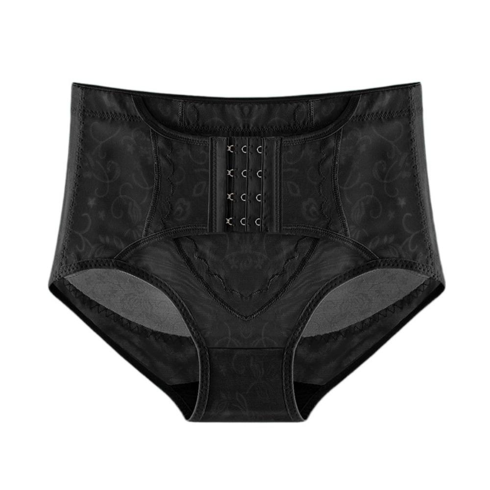 

Кружевные трусы с эффектом лифтинга ягодиц, со средней посадкой, утягивающие, с застежкой, эластичное бесшовное нижнее белье, женское XL
