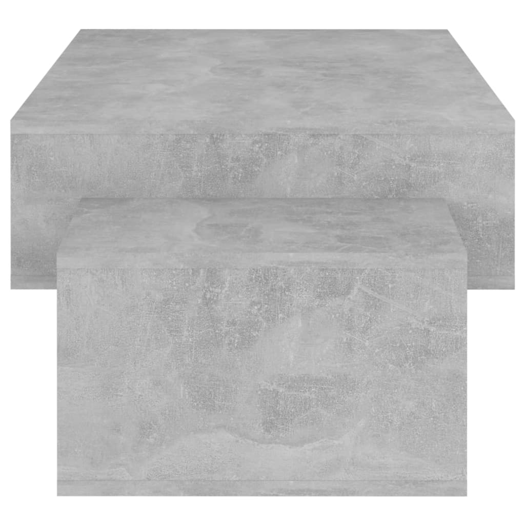 Vidaxl Couchtisch, Beton Grau, 105X55X32 Cm