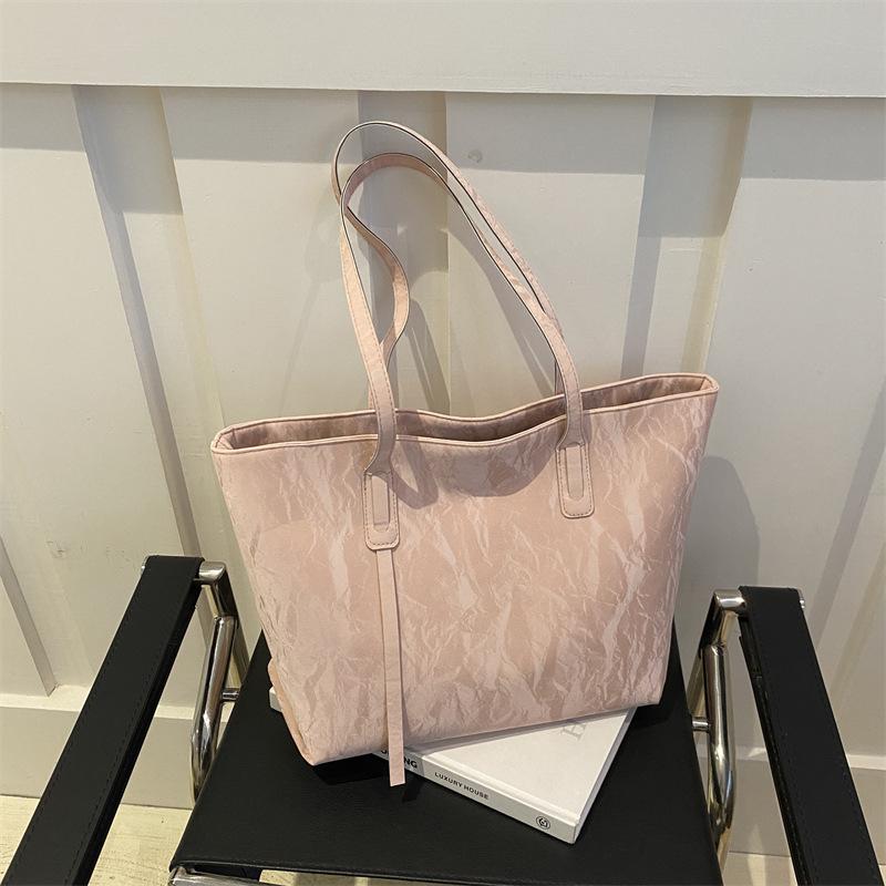 Large-Capacity Handbag Bag Women'S Fashion Foreign Shoulder Bag Trendy And Beautiful Leisure Commuter Tote Bag