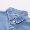 Höst Boutique Barnkläder Baby Pojkkläder Stickad Ärmlös Väst + Denimskjortor + Byxor 3 st Pojkoutfitset