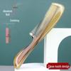 Premium Thick Tooth Cow Horn Hair Comb for Long Hair - Massage Comb Gift
