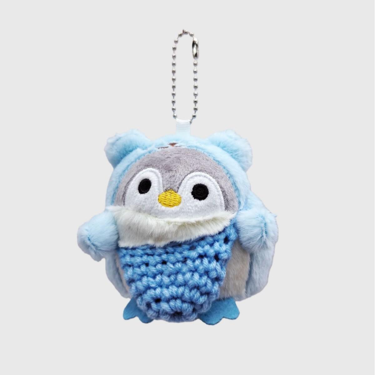 Cute Plush Penguin Bag Pendant Car Keychain Cartoon Doll Doll Backpack Pendant Student Gift