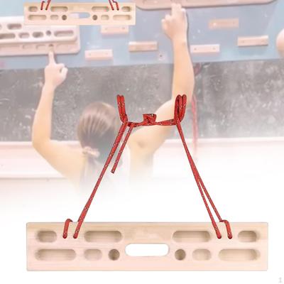 Climbing Fingerboard Pull Up Hand, Wrist, and Forearm Strengthener Training for Strength
