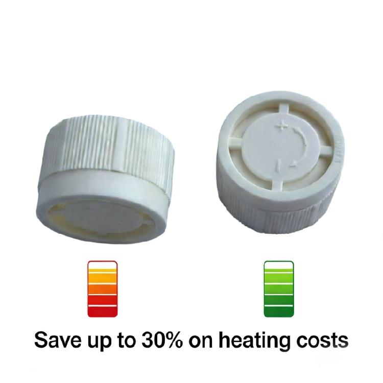 Efficient Radiator Thermostat Cap with M30x1.5 Universal Compatibility for Precise Thermostatic Regulating Control