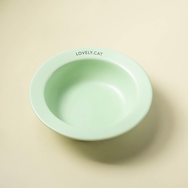 Ceramic Pet Cat Bowl Pet Drinking Water Feeding Bowl Ceramics Cat Food Dog Food Utensils Cat Dog Pet Supplies Accessories