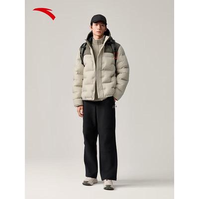 Men's Fan Zhendong Piped Hooded Down Jacket