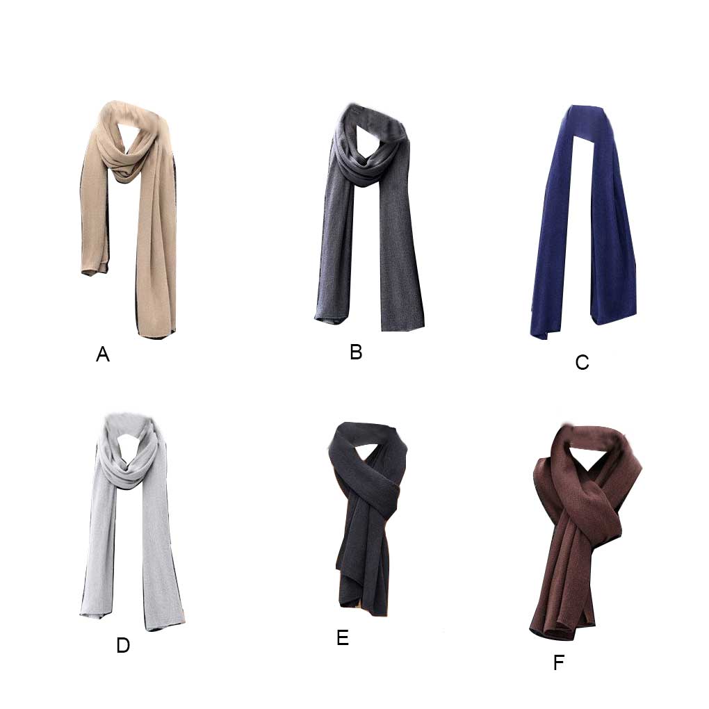 Female Scarves Cashmere-like Mulitcolor Long Size Winter Warm Shawl Wraps Knitted Neckerchief Male Lovers Birthday Gift