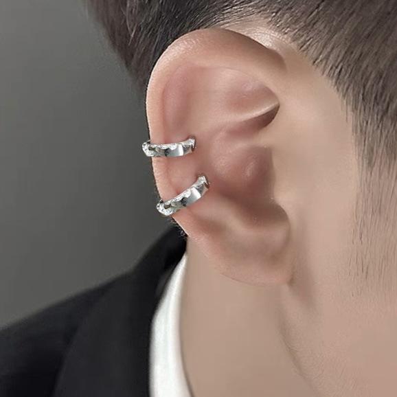 Painless Men's Ear Cuff: Vintage Chic, Niche Design, No Piercing Required