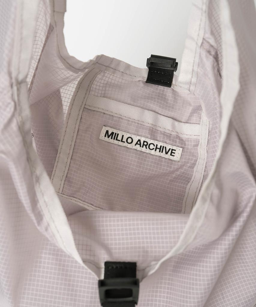 Millo Archive Easy Clear Tote Bag [Light Grey]