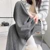 Y Gray Glutinous Rice Pants Women's Spring, Autumn and Winter New High Waist Drape Straight Loose Lazy Casual Wide-leg Pants