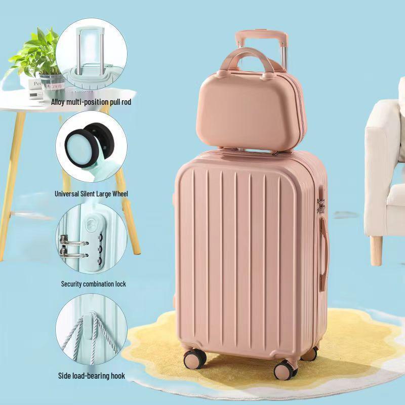Gepäck 2025 Trolleykoffer: Hohe Kapazität, Langlebig, Kombinationsschloss für Männer, Frauen, Studenten