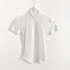 Korean Dongdaemun Sexy Spicy High Neck Slimming T-shirt