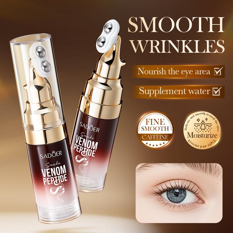 Snake Venom Peptide Caffeine Anti-Wrinkle Soothing Massage Eye Cream Hydrating and Rejuvenating Eye Cream Eye Care