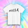 Soccer Evolution Shirt Funny Football Player Silhouette Gift S-5XL