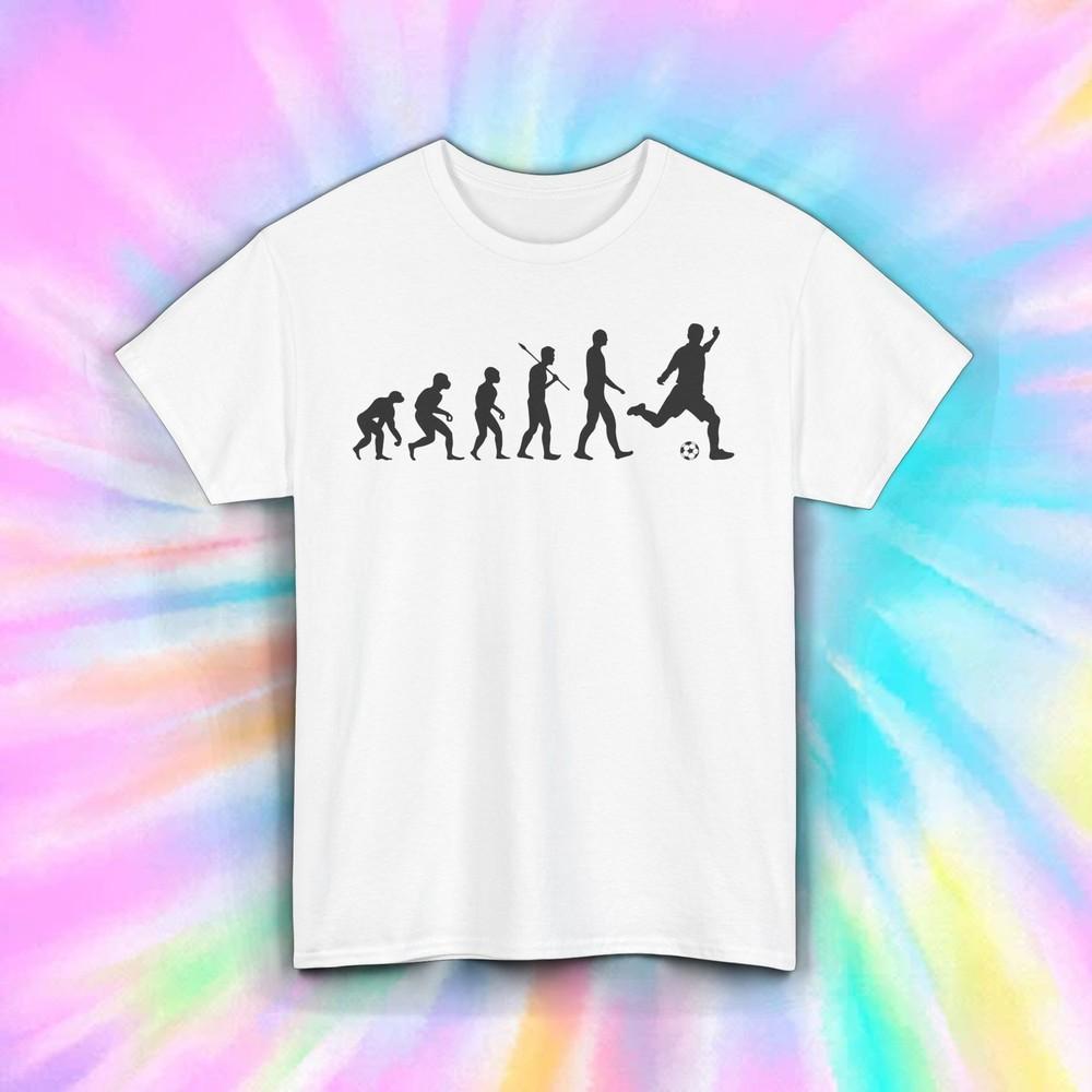 

Soccer Evolution Shirt Funny Football Player Silhouette Gift S-5XL 3XL
