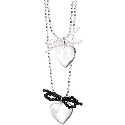 SCALETTO [Exclusive] SDJ201 Pure Heart Ribbon Necklace