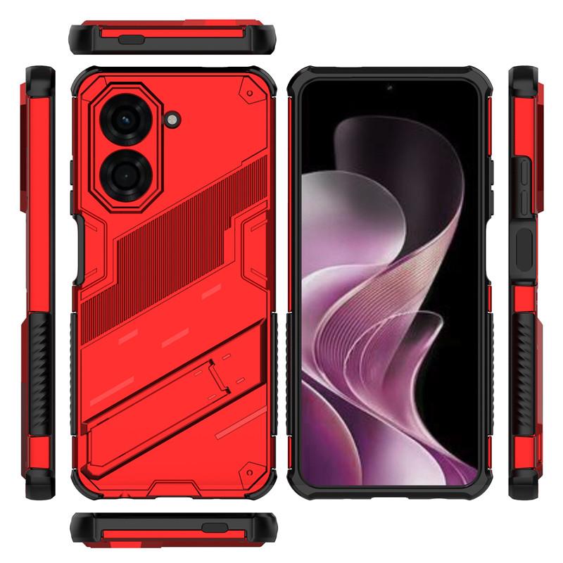 Für Xiaomi Poco C71 Hülle Poco C71 Hülle Punk Style Halter Bumper Schutzhülle Schutzhülle Rückseite Handyhüllen Für Xiaomi Poco C71 Funda