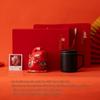 2026 Year of the Horse Cultural Gift Set: Ceramic Tea Cup, Ornament, Piggy Bank Souvenir