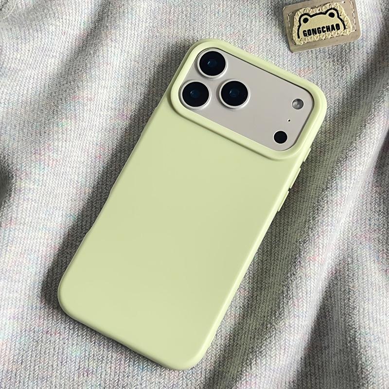 Luxury Matte Candy Color Silicone TPU Soft Phone Case For iPhone 17 16 15 14 13 12 11 Pro Max 16 15 Plus Shockproof Bumper Cover