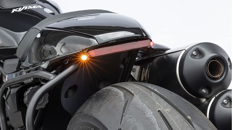 Kijima Bike Parts Number Side Mount Kit Nano Combination Lamp Set Black SPORTSTER & S('22-)HD-013912