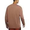 Jordan Essentiels de Vol Lettrage Brodé T-Shirt Ample à Col Rond et Manches Longues Unisexe Hauts Brun Vintage DN4428-256