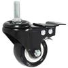 VidaXL Roulettes pivotantes avec frein 4 pcs 50 mm