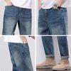 Jeep Men's American Retro Loose Straight-Leg Denim Jeans